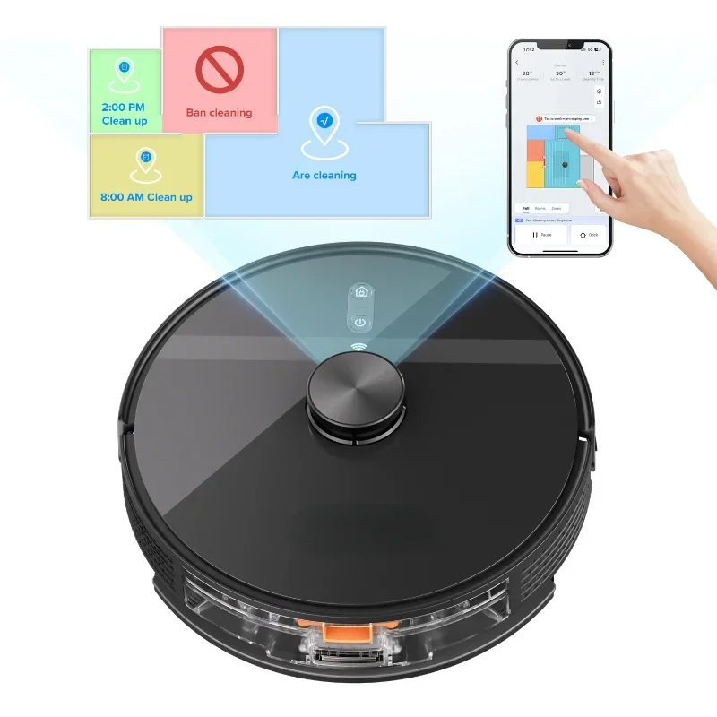 Hot selling 3000Pa 4000Pa 5000Pa 10000Pa Vacuum Cleaners Smart Home Appliances Robot Vacuum Cleaner Mop Wet And Dry Mixer