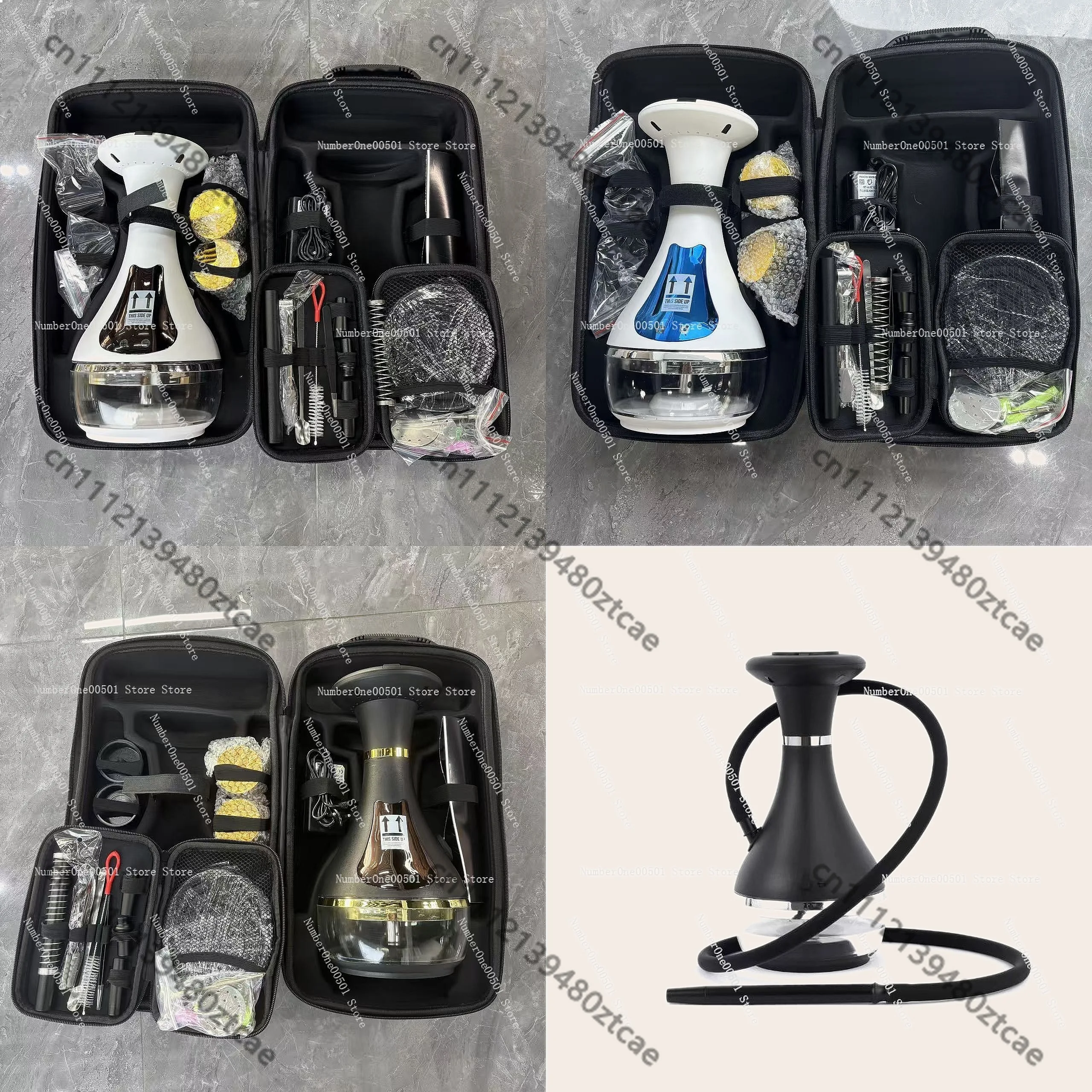 Fast Heating Rechargeable Atomizer with LED Display, Portable Device for Daily Use
