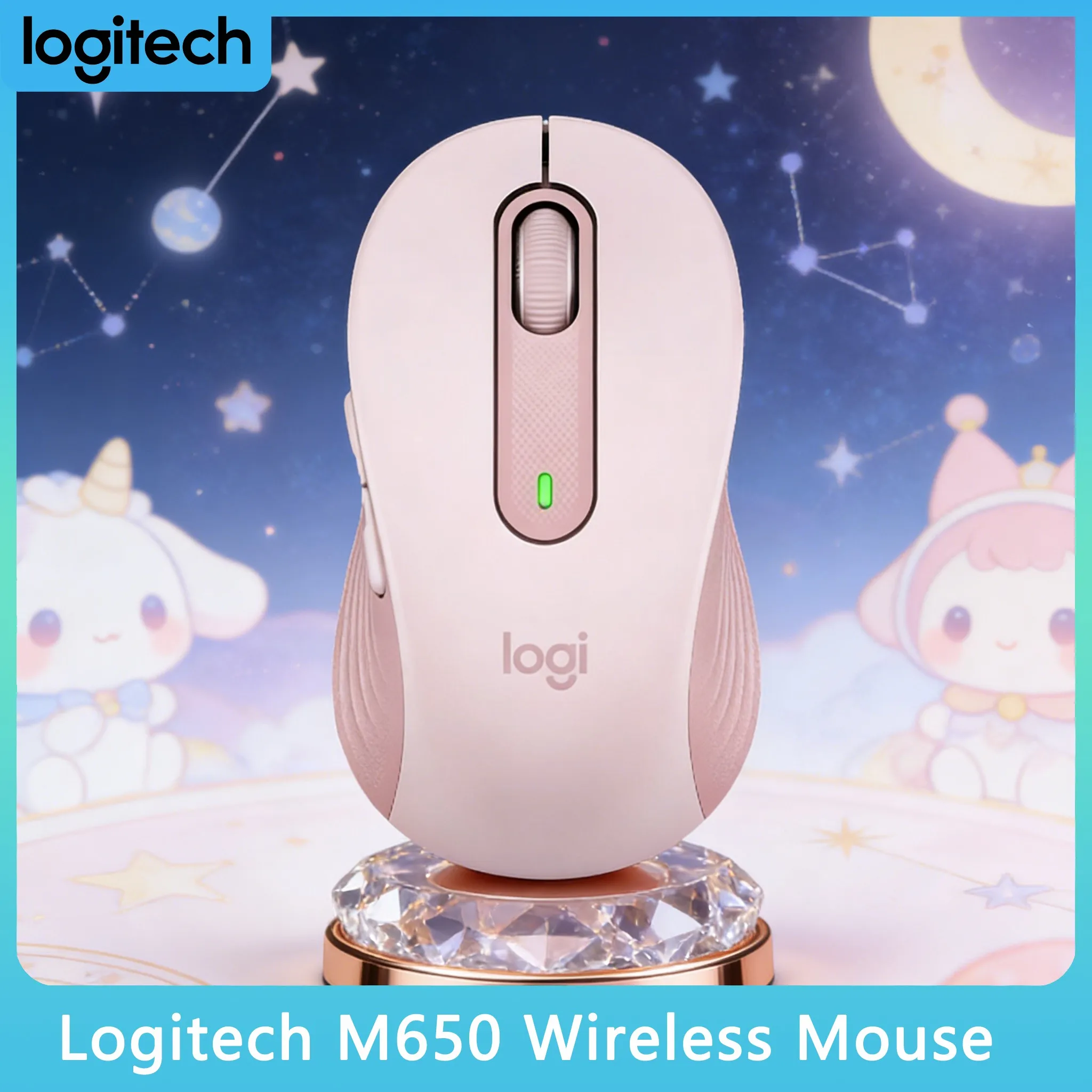 

M650/M650L Big Hand Fit, The Ultimate Office Wireless Mouse