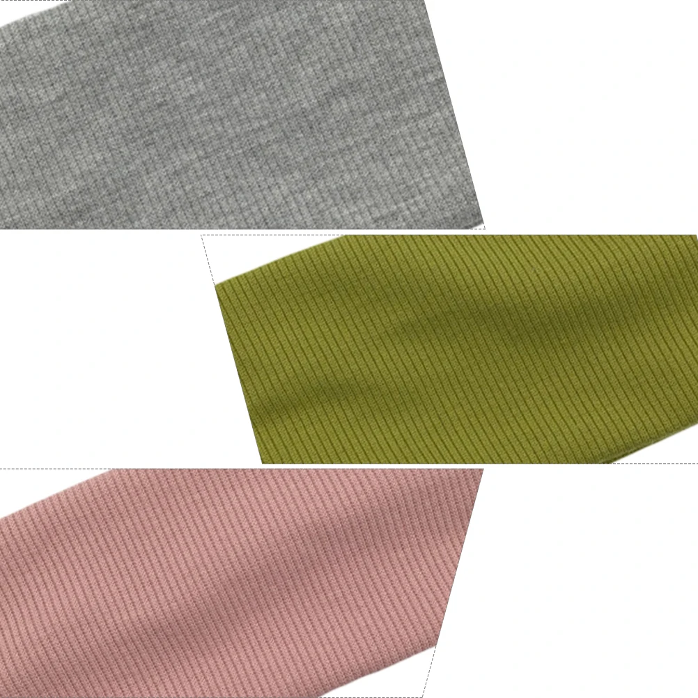 

5pcs Wide Cotton Elastic Headbands For Face Washing Exercise Yoga Makeup Sweat Absorbing Non-Slip Fitness Sports Hairbands