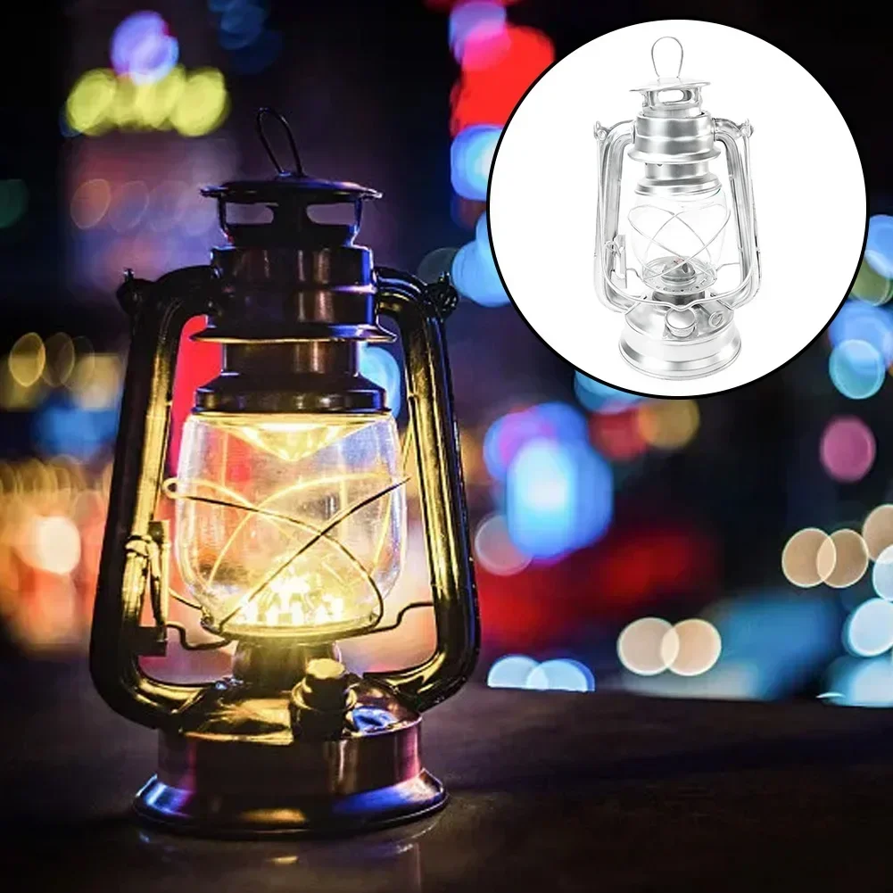 

New Retro Outdoor Ing Kerosene Lamp Oil Light Lantern Mediterranean Style Decor Outdoor Tools Iron Lamp