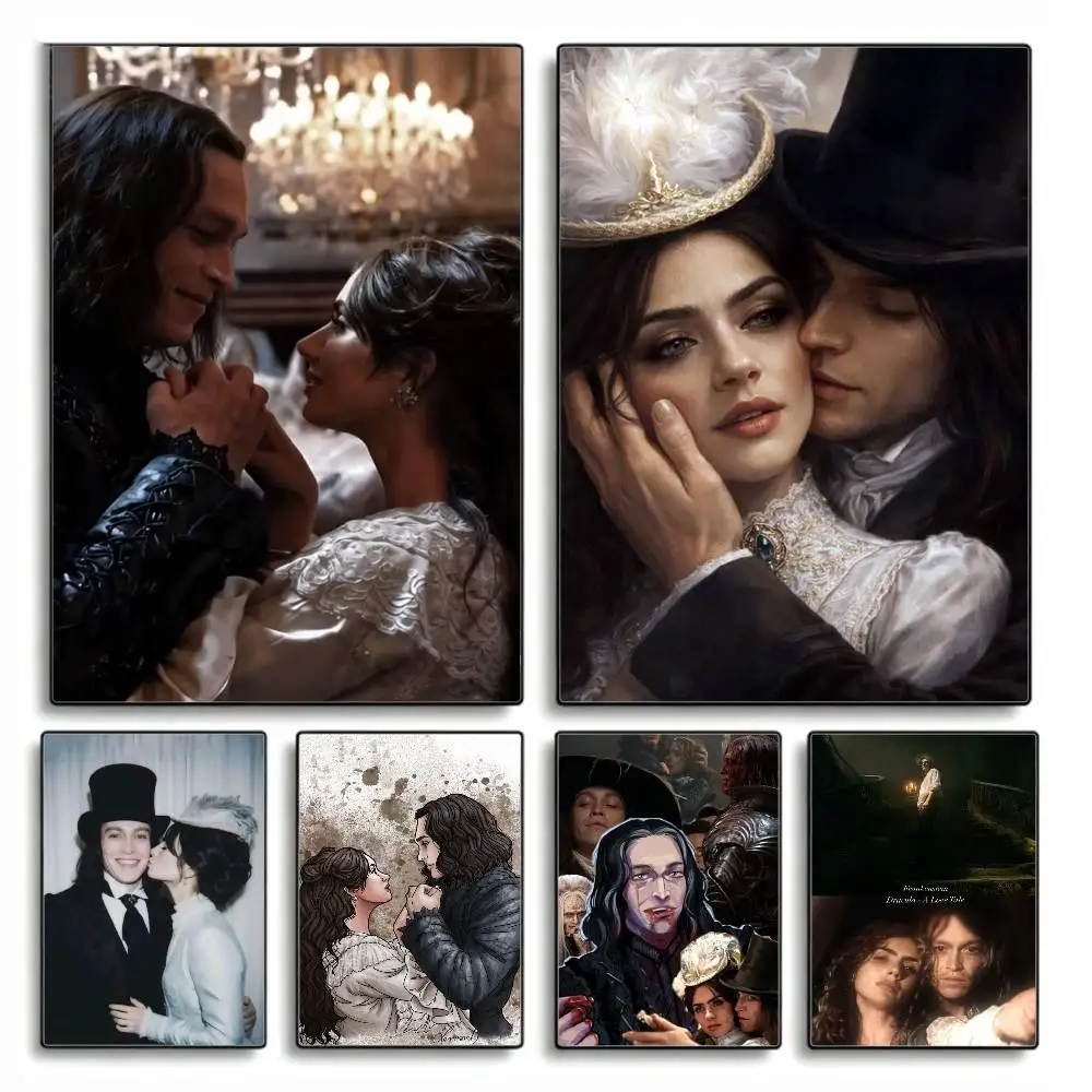 D-Dracula A Love T-Tale   Poster HD Self Adhesive Waterproof Wall Art Ideal for Home Office Dorm Gift