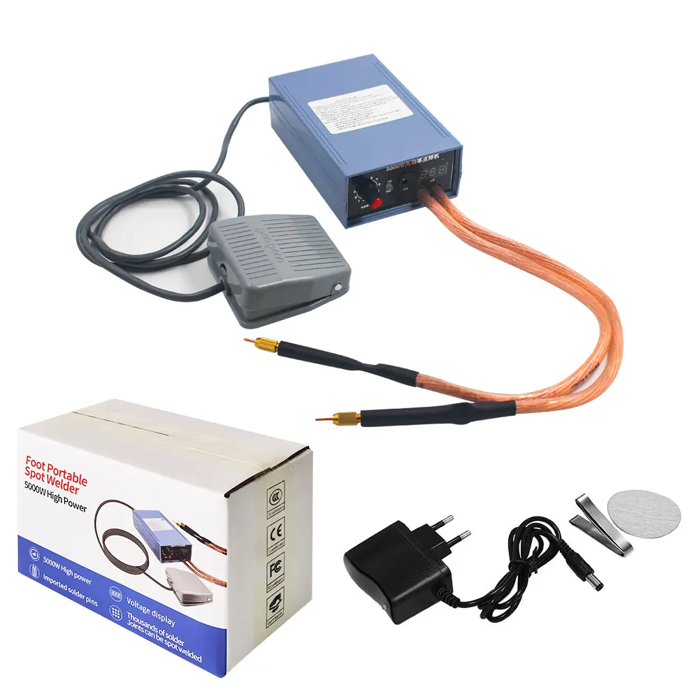 5000W Power 18650MINI Spot Welder Spot Welding Machine Cell Welding Machine Battery Spot Welder Nickel Belt Spot Welding Machine