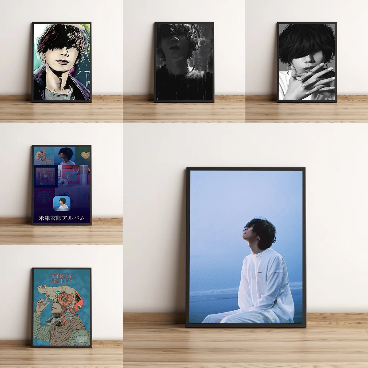 Decor for Room Japanese Singer Yonezu Kenshi Wall Posters Home Decorations Decorative Painting for Bedroom Decoration Poster Art