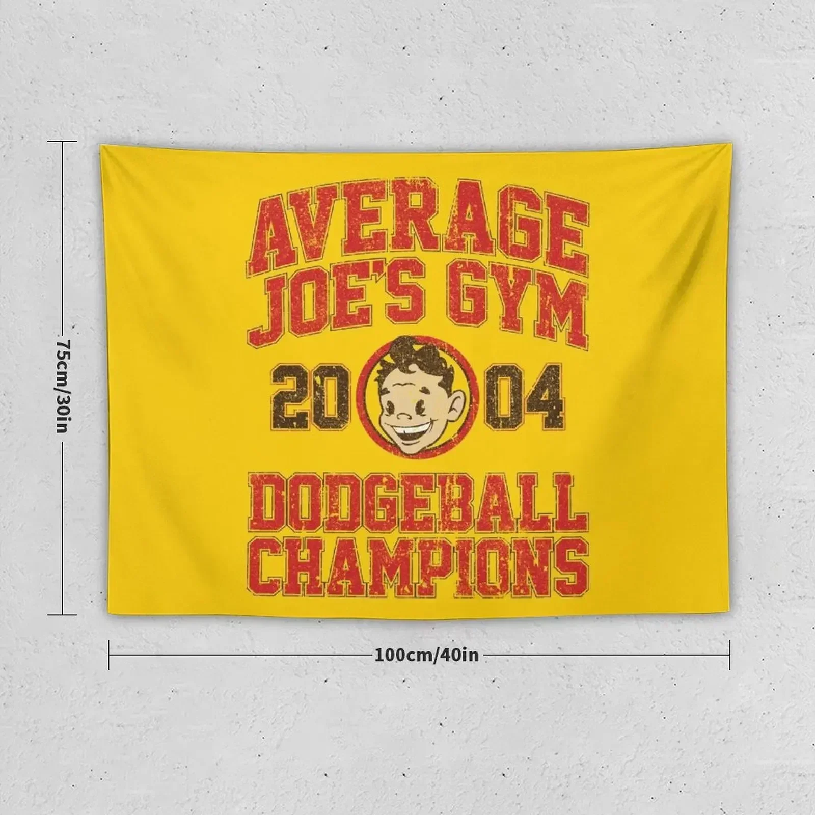 Average Joe's Gym 2004 Dodgeball Champion (Variant) Tapestry Bedroom Deco Wall Hangings Decoration Tapestry