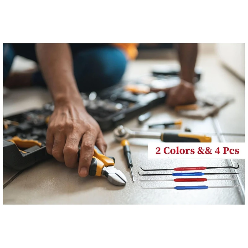 ホットダブルヘッド落書き、Oリングシールプーラーフック落書きマーキングツール、メカニック、技術者、または職人用