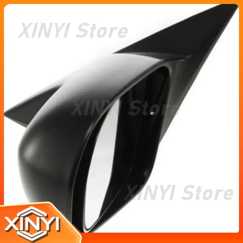 New Pair Set Of Black Power Side View Mirrors For Civic 4 Door Sedan