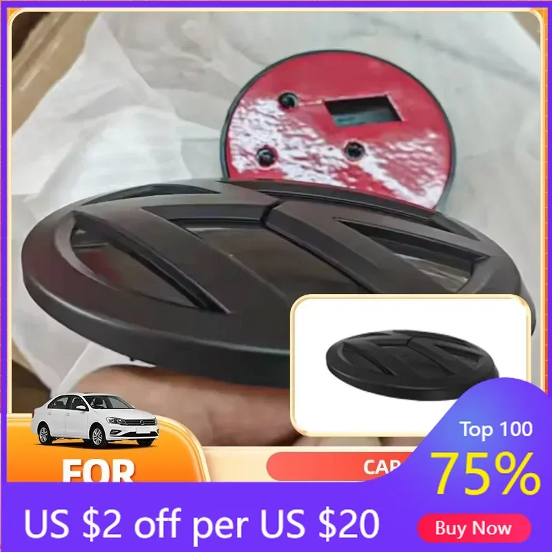 

VW GTI GOLF Для VOLKSWAGEN VW 2026 Новые колпаки втулки эмблем, 2 шт. Сменная передняя и задняя часть, передняя эмблема 140 мм + задняя багажник 110 мм