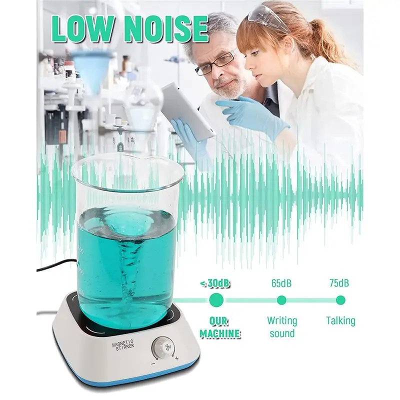 

Наборы электроинструментов: 4-дюймовая магнитная мешалка с 6 магнитными стержнями и устройством для извлечения стержней, подходит для научных исследований и домашнего использования.
