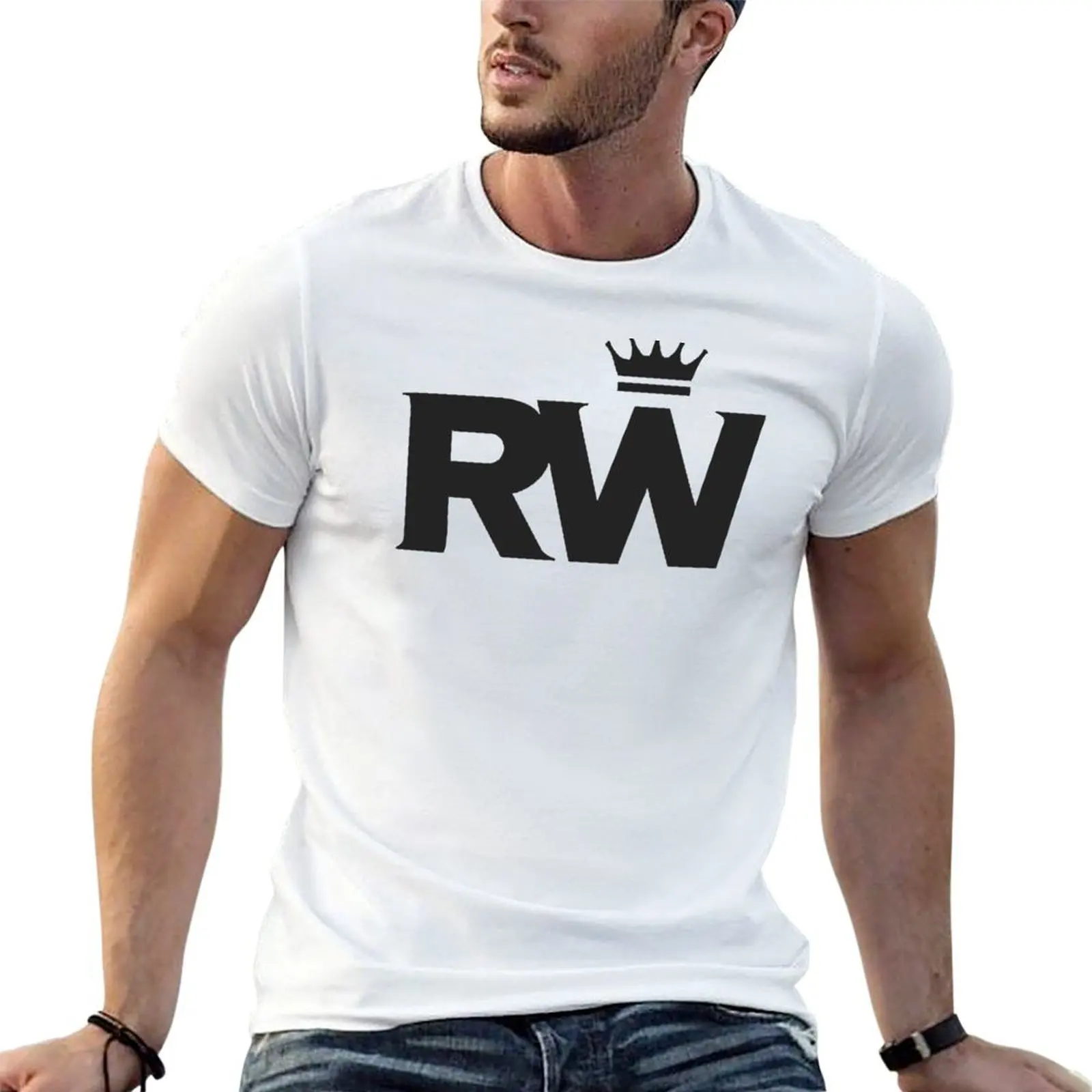 Robbie williams T-Shirt vintage summer clothes workout shirts for men