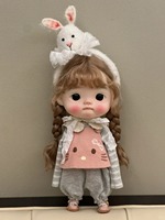 1/6 Diamei Large Head Series SD BJD Doll Resin diandian  Makeup Doll Model Toy with Multiple Accessories