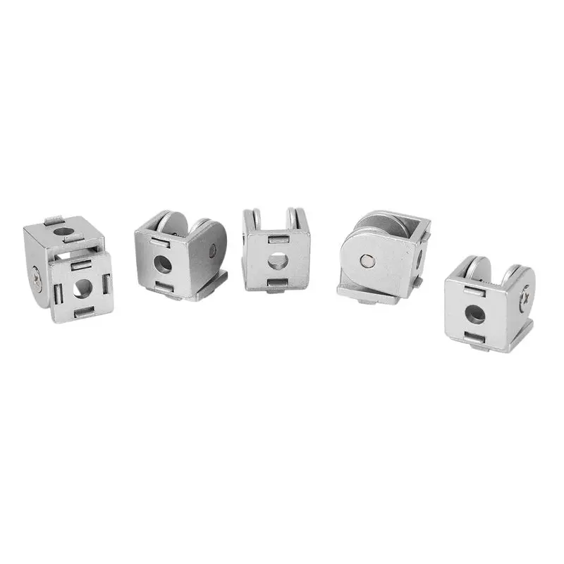 A69e25pcs Zinc Alloy Pivot Joint For Aluminum Extrusion Profile 2020 Series, Flexible Pivot Joint For 2020 Aluminum Profile