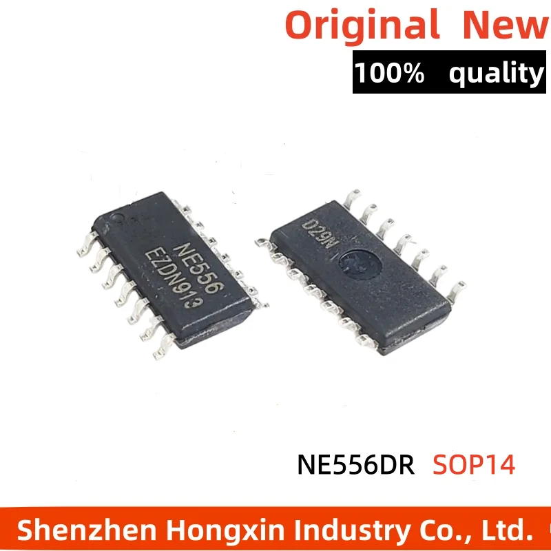 

10 pieces of NE556 NE556DR NE556DT SMT SOP14 timer dual channel chip