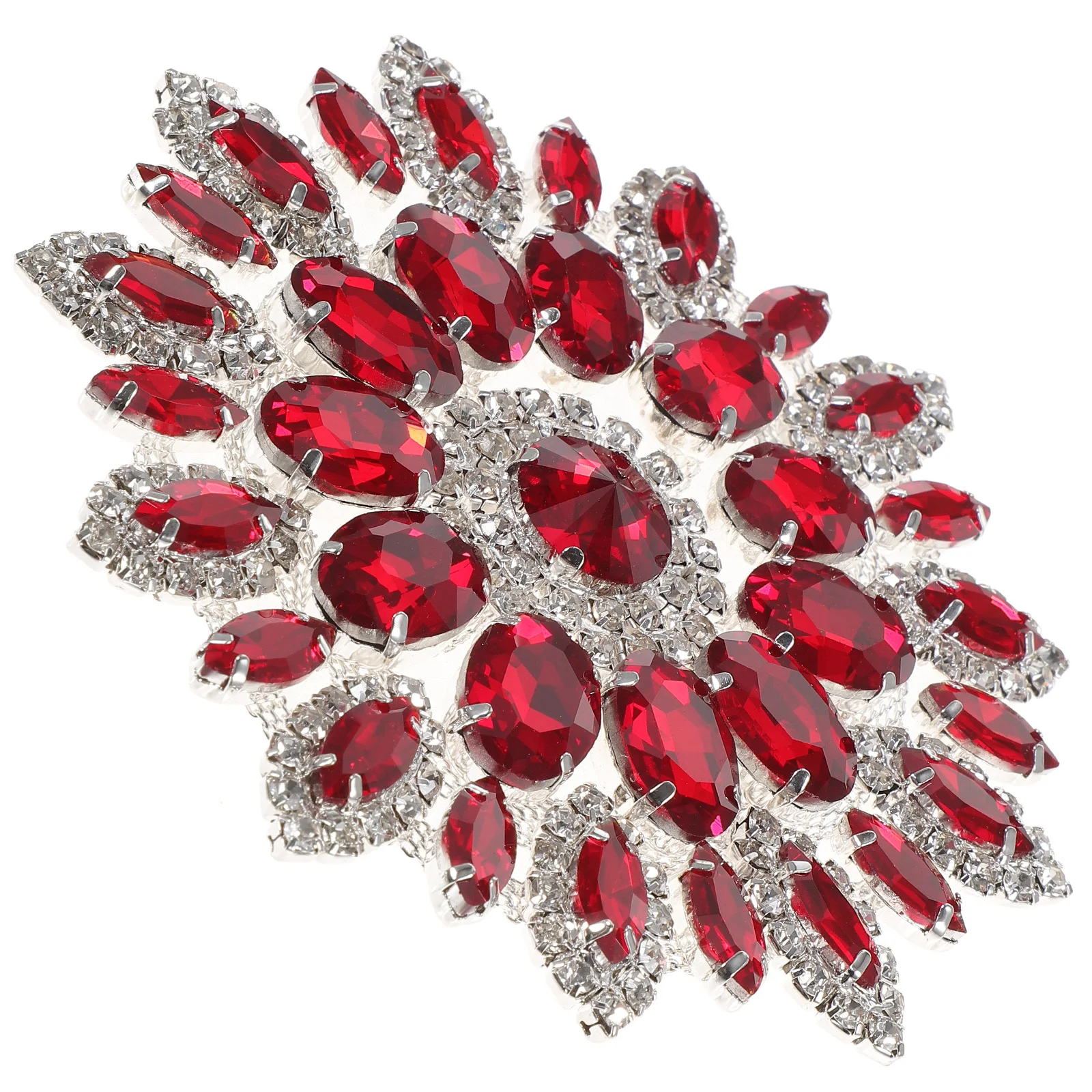 

Diamond Chain Jewelry Rhinestones Patch Sewing Applique Round Patches Decorative Bride