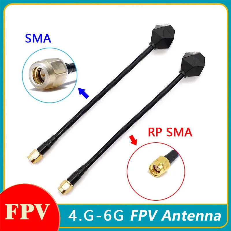 4.9GHz 5.8GHz Antenna RHCP SMA RPSMA 3dBi Gain Omnidirectional FPV Antenna 15CM for RC Long Range Drone Model Part