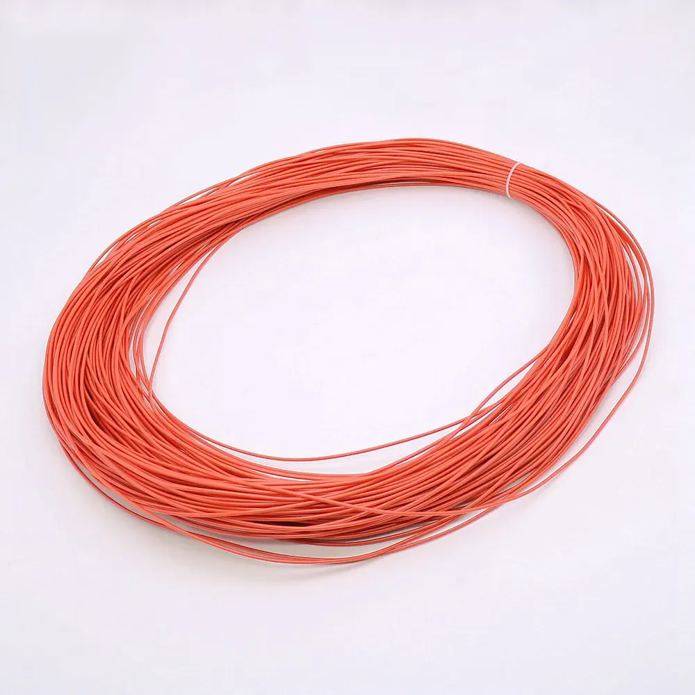 Materiale per tessitura in plastica sintetica in rattan circolare in rattan PE rosso da 2,5 mm 500G