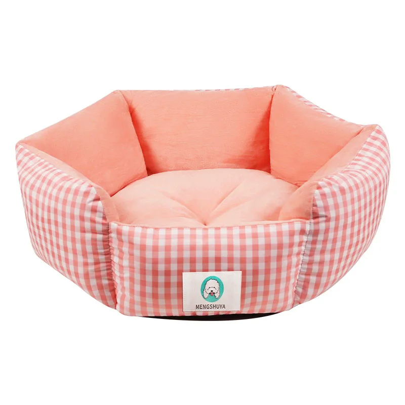 

Luxury Dog Bed Square Dog Beds Long Plush Dog Mat Beds for Small Medium Large Dogs Supplies Pet Dog Calming Bed Washable Kennel
