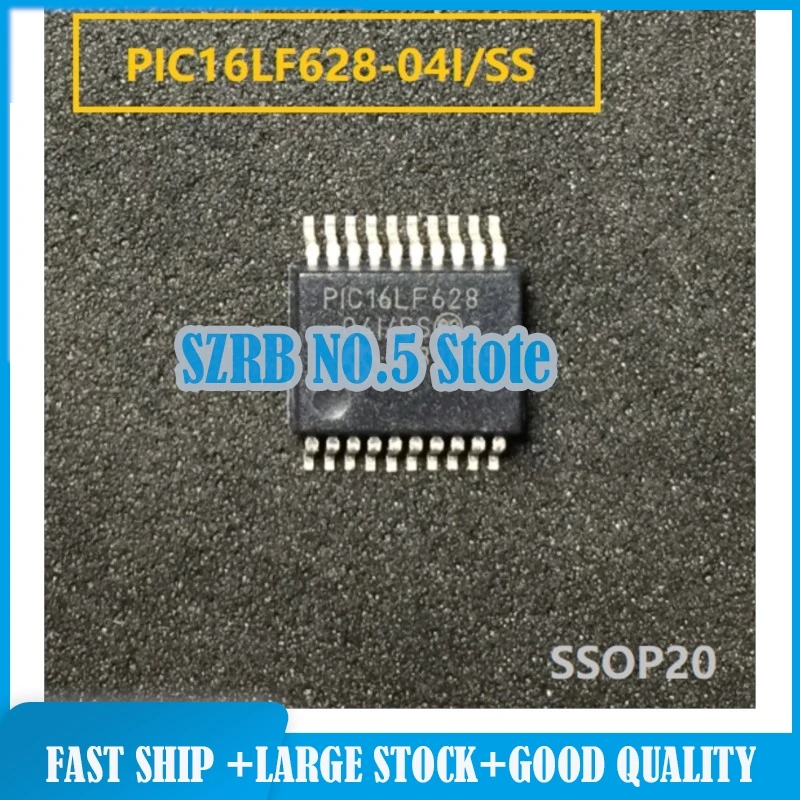 5pcs/lot PIC16LF628-04I/SS SSOP20 chips Electronic components