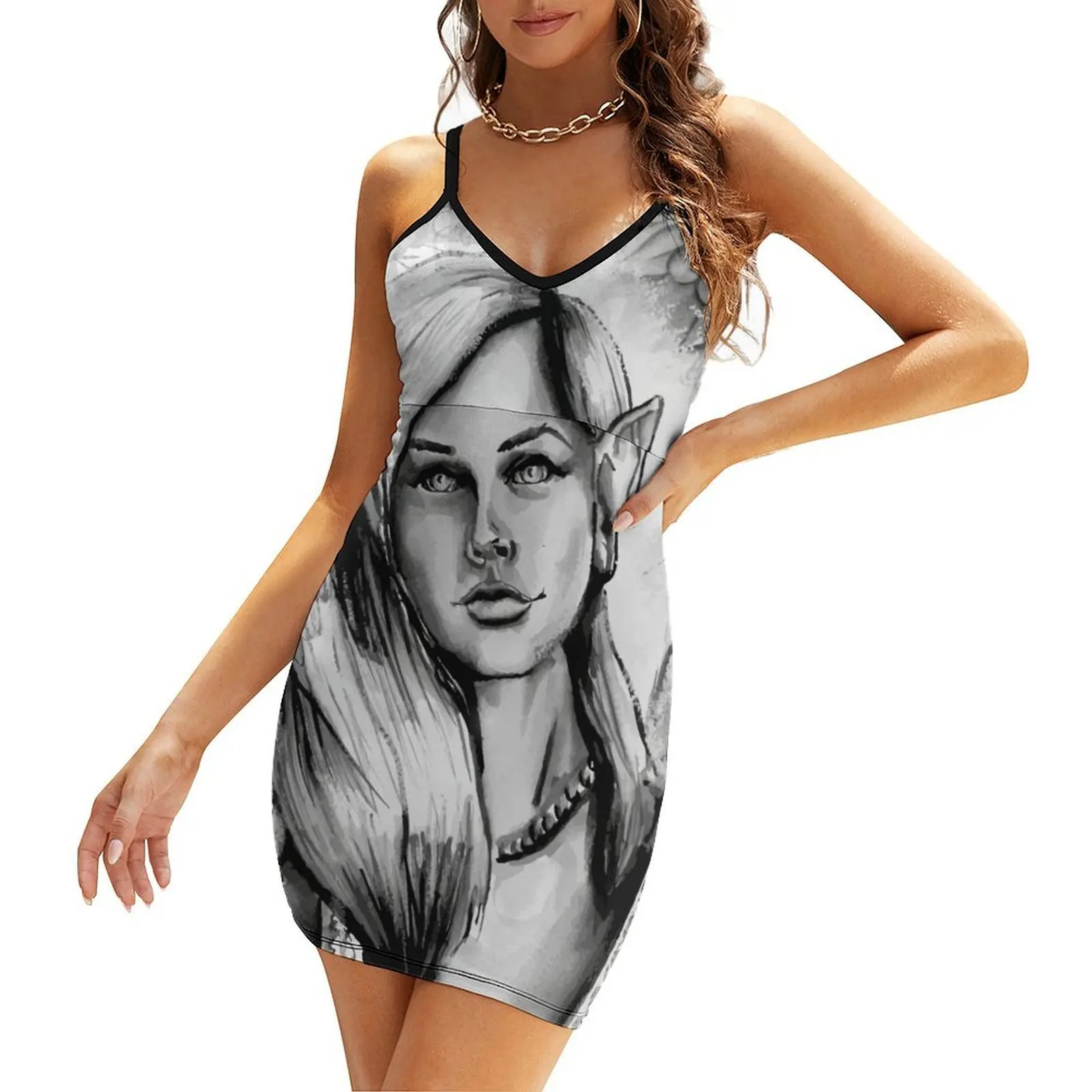 

Faerie Portrait Sling Dress dresses ladies 2025 summer Cocktail of dresses ceremony dresses summer dress womens 2025