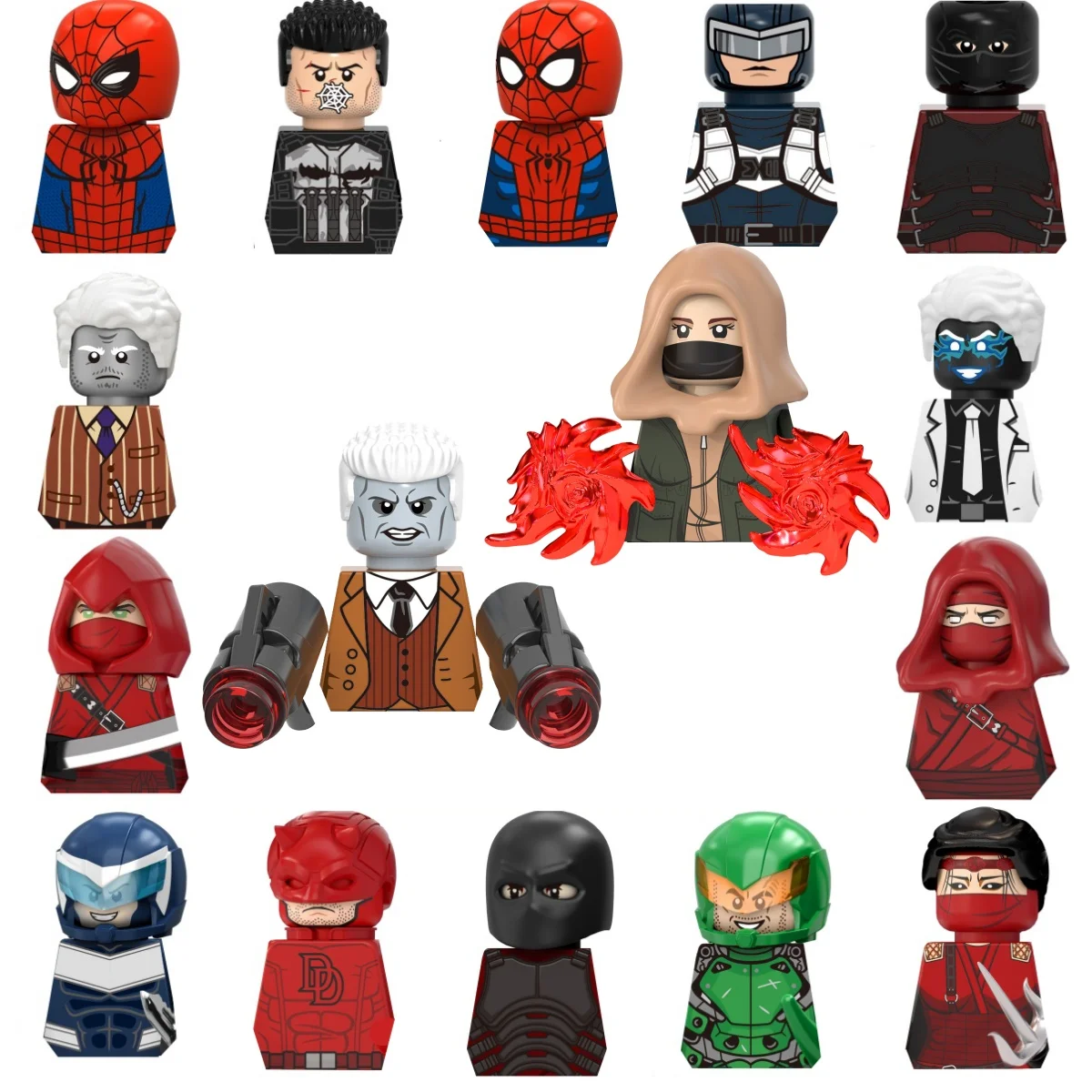 NEW TV6237-TV6238 G0231 Super Hero Collection limited build toy Building blocks Mini classic characters party gift Brick toy