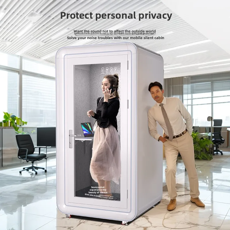 Cx soundproof room Home live stream Phone booth Recording studio Work soundproof indoor silent room
