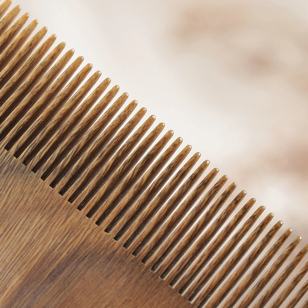 

Sandalwood Comb Hair Hairdressing Tool Hairbrush Massage Wooden Anti-Static Miss