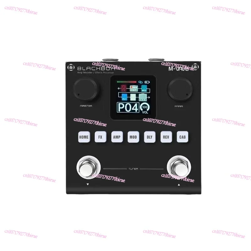 M-VAVE BLACK BOX Electric Guitar Comprehensive Effects Guitar Bass Speaker Simulator
