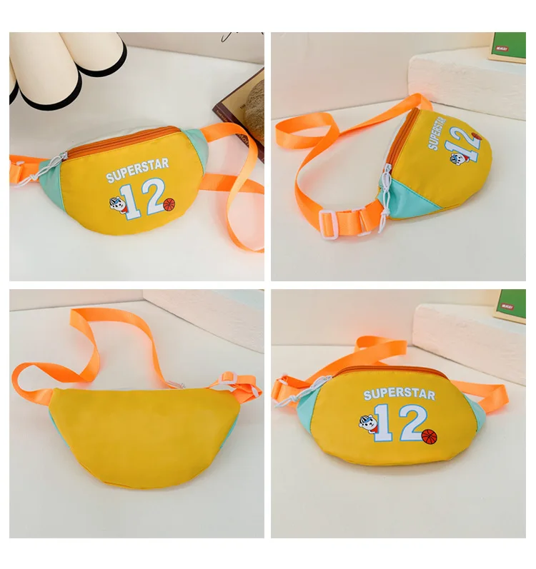 Cartoon Children's Chest Bag Handsome Boys Kids Small Shoulder Bag Casual Girls Messenger Bags Travel Coin Purse Handbags