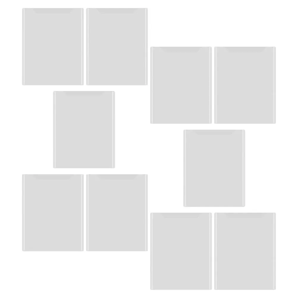 

10pcs A4 Folders Thicken Transparent Document Bags Scrapbooking Storage Bag for Office Paper Storage Portable Plastic ganizer