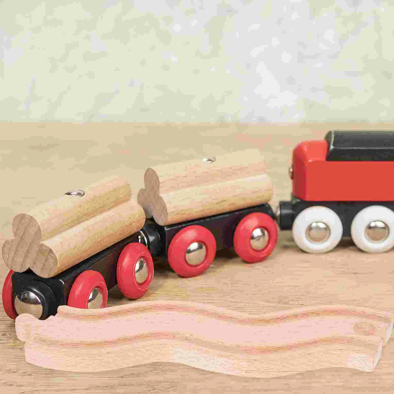 

Track Train Bulk Child Trains for Christmas Trees Construction Toys Wood Wooden Tracks