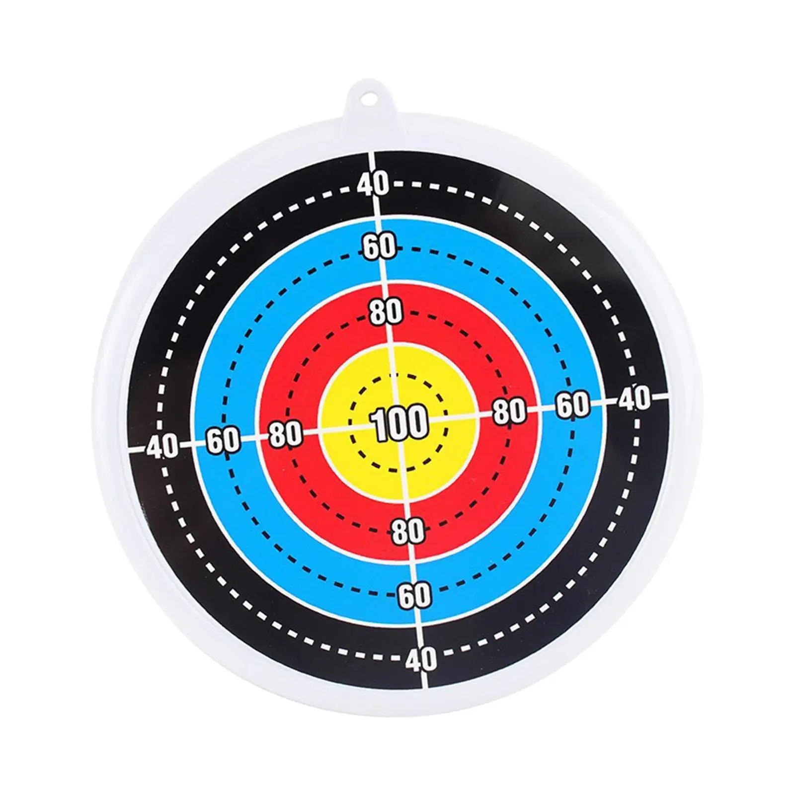 Portable Hanging Target Plastic Suction Cup Archery Practice Toy for Boys Girls Indoor Outdoor Yard Activities