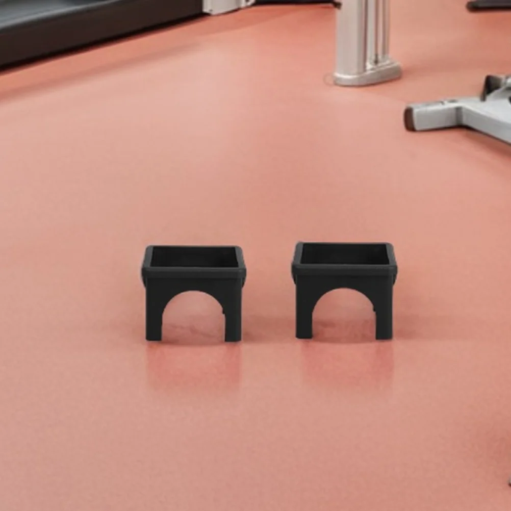 

6pcs Hollow Square Tube Sleeve: Durable Fitness Gear Insert For Height Adjustment, Low Friction Slide Adapter, Inner Tube