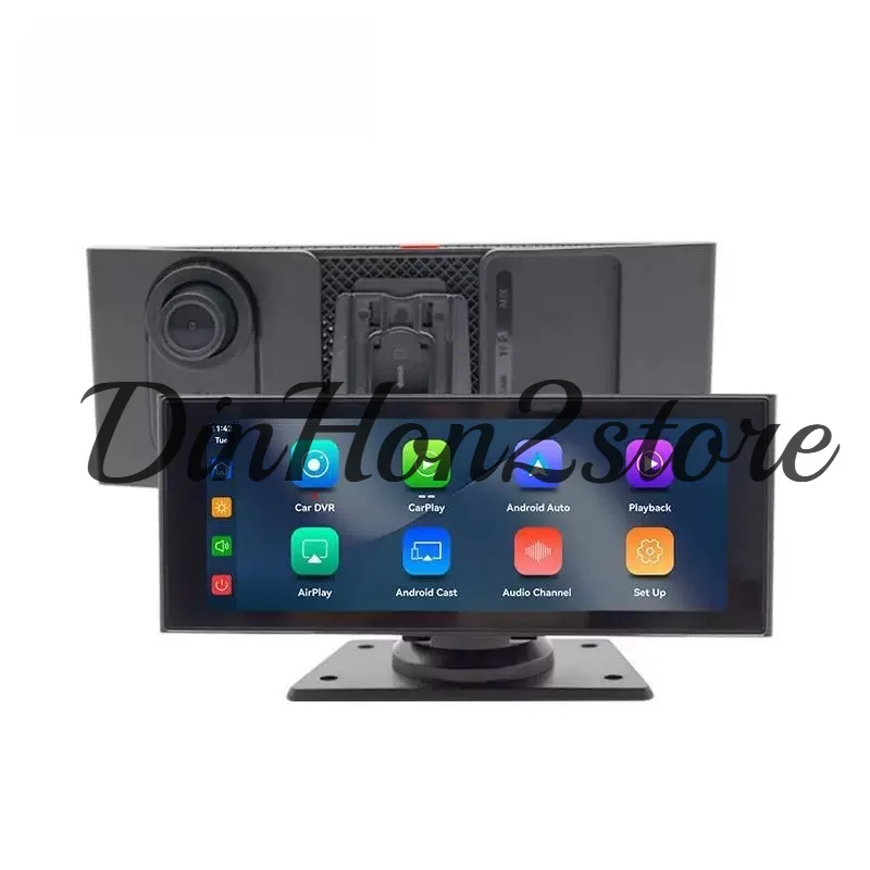 10.26 inch high definition central control screen portable car machine wireless Carplay navigation driving recorder