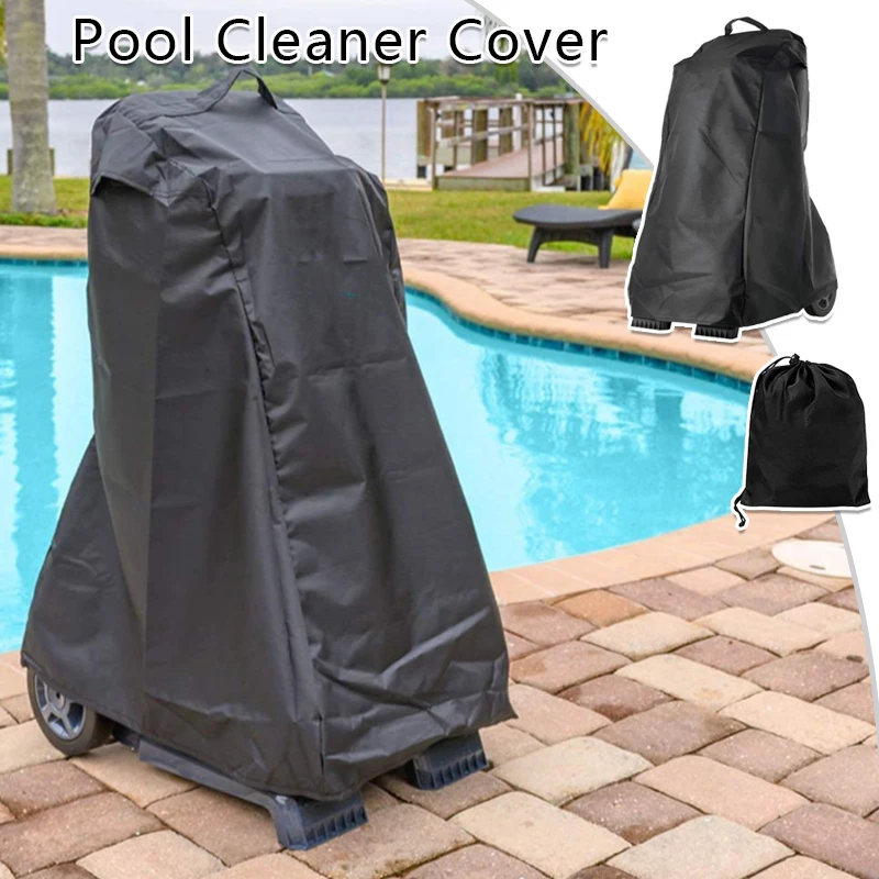 

420D Oxford Cloth Waterproof Robotic Pool Cleaner Cover Robotic Pool Cleaner Swimming Pool Cleaning Machine Cover Protection