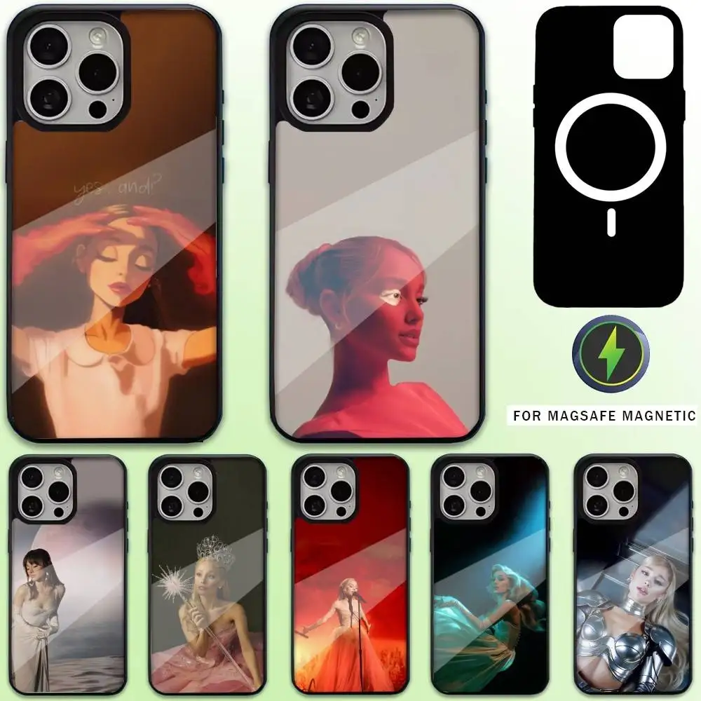 

Eternal Sunshine A-Arianas Phone Case For iPhone17,16,15,14,13,12,11 Plus,Pro Max Magnetic For Magsafe Wireless Charging