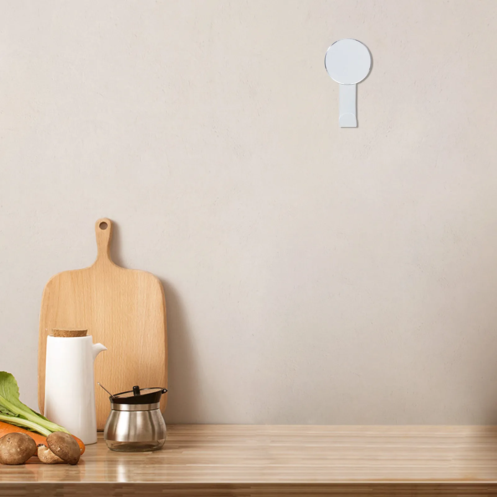 Aluminum Wall Mounted Kitchen Hook No Drill Punch Free Waterproof Heavy Duty Kitchen Utensil Holder Multifunctional
