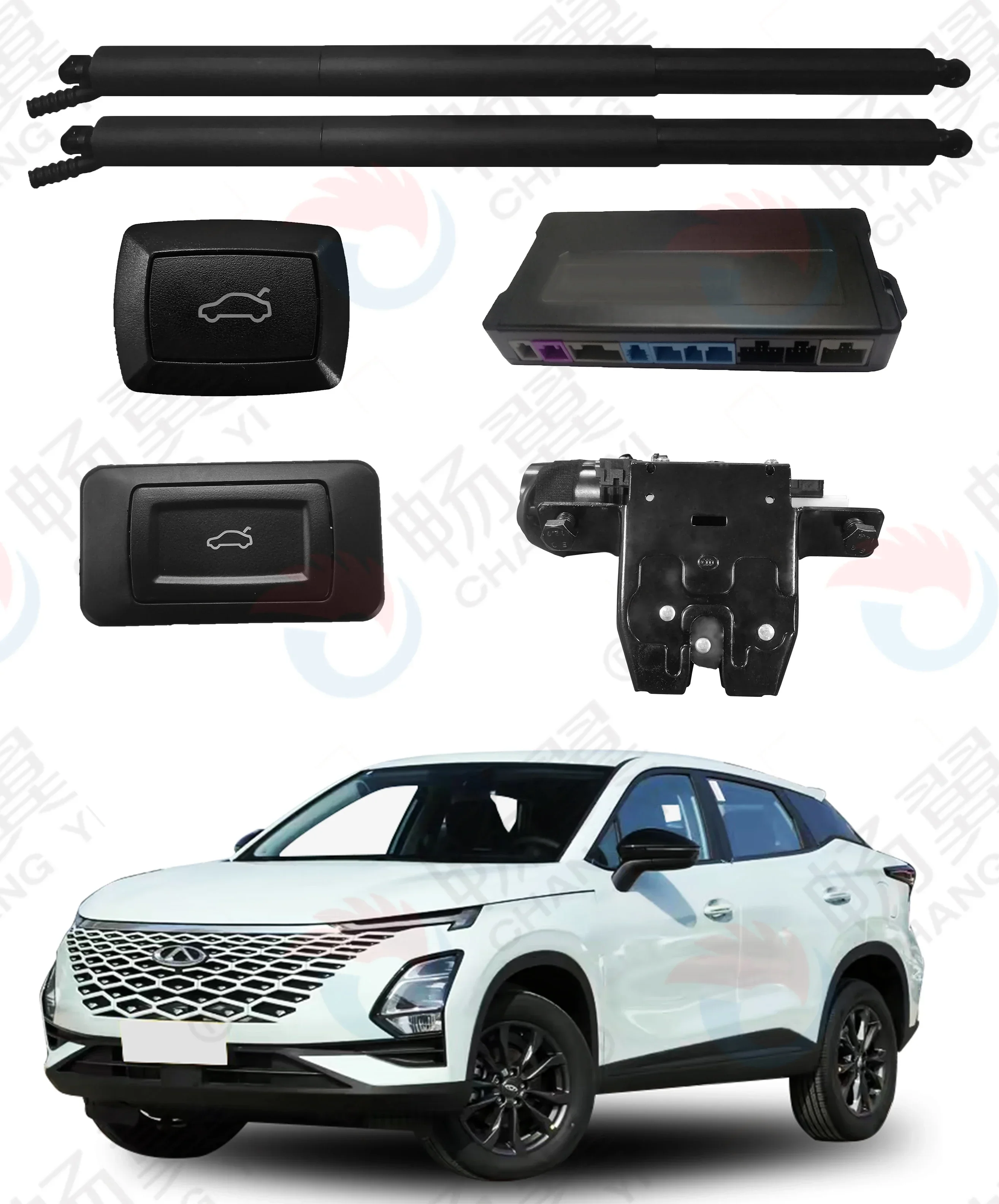 

Автоматический подъемник задней двери, установленная электрическая система доступа к задней двери и ударам для Chery Omoda 5 2022+, амортизаторы задних ворот