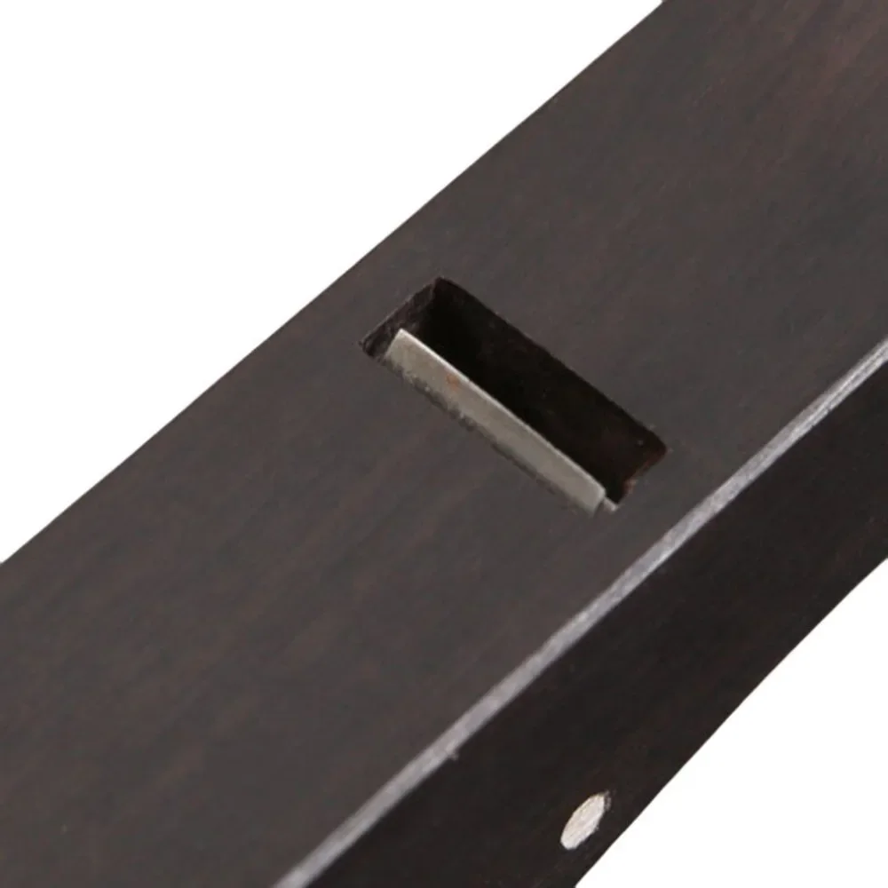 Imagem -06 - Aço de Alto Carbono Carpintaria Plaina Faca Mini Ferramenta de Corte Chanfro Aviões Carpenter Ebony Estilo Europeu