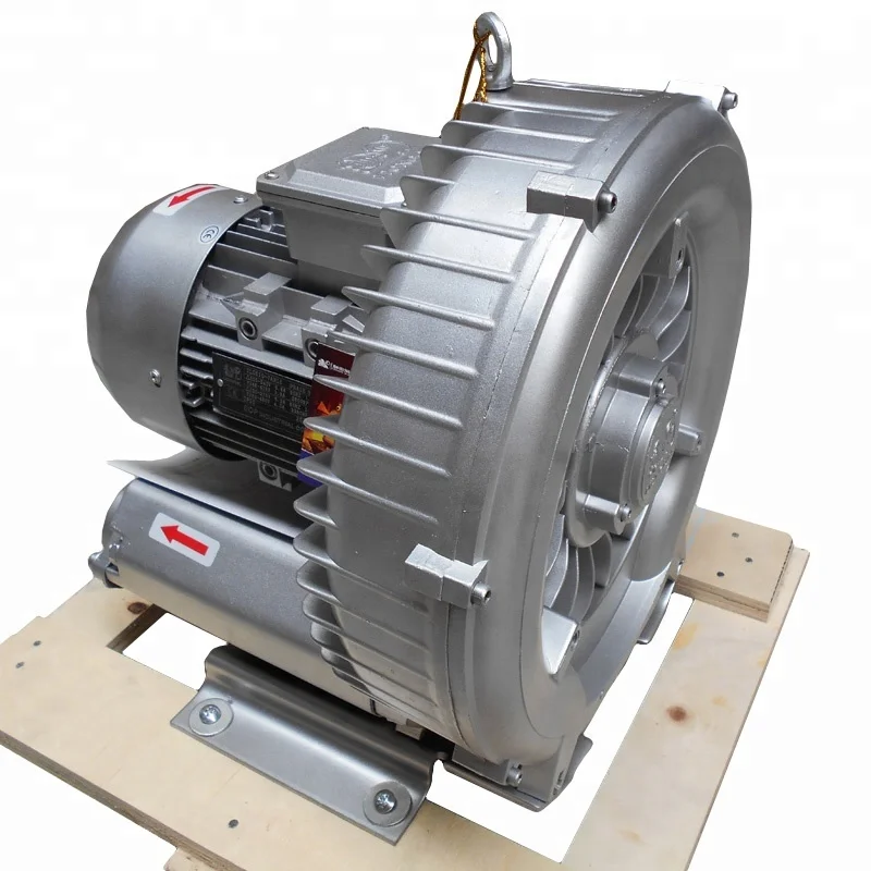

Factory Supply Electric Fish Pond Shrimp Farming 380V 1.6kW 2.1kW Ring Blower