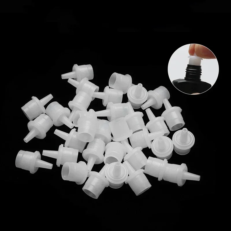 Ugello per tazza adesiva 20 pezzi Colla per ciglia Ciglia individuali Strumenti per estensione ciglia finte Tappo per bottiglia Tappo per supporto adesivo