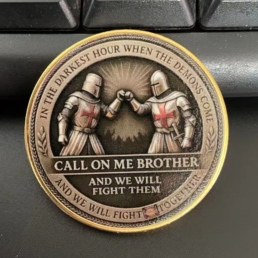 Knights Templar Souvenir Coin Collection Loyalty Honor