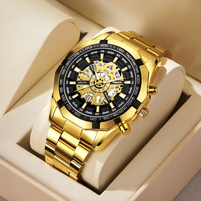 Jam Tangan Skeleton Mewah untu - Smartwatch Luxury Watches For Men ulasan dan harga