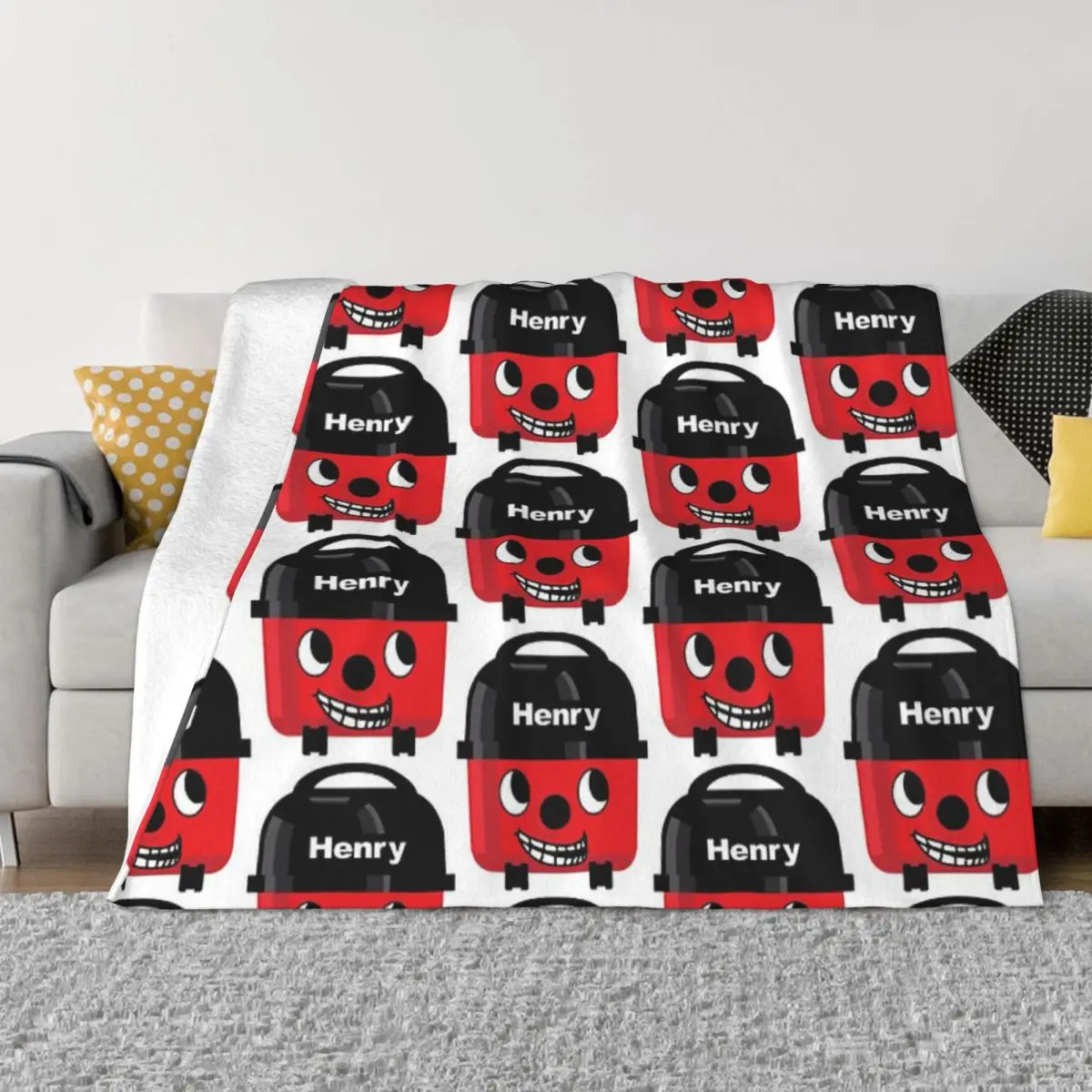 Henry Hoover-coperta Trollface copriletto sul letto Soft Ins Wind