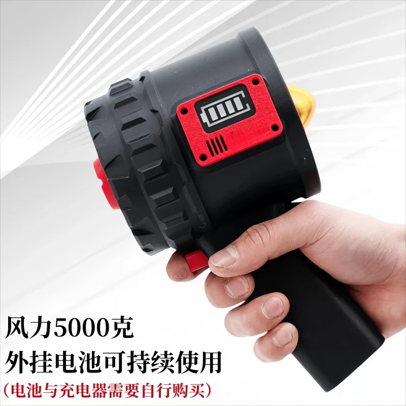 for High Performance 90mm Brushless Motor Turbo Fan Dust Blower Air Dryer Snow Remover Thrust Air Blower for Keyboard Cleaning