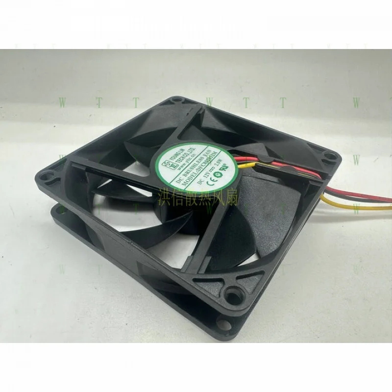 H 1 pcs  for YOUNG LIN Fan  DFC802012M  DC12V 2.0W 8020  80*20MM 3 wire  cooling fan