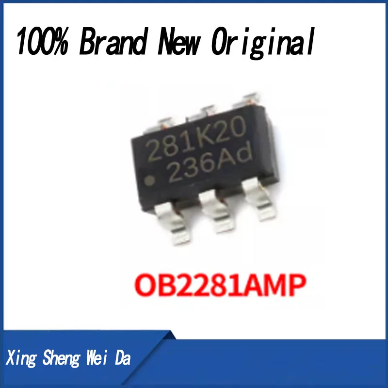 10 pieces/batch 100% quality OB2281MP OB2281AMP OB2281 281 SOT23-6 power chip in stock new and original