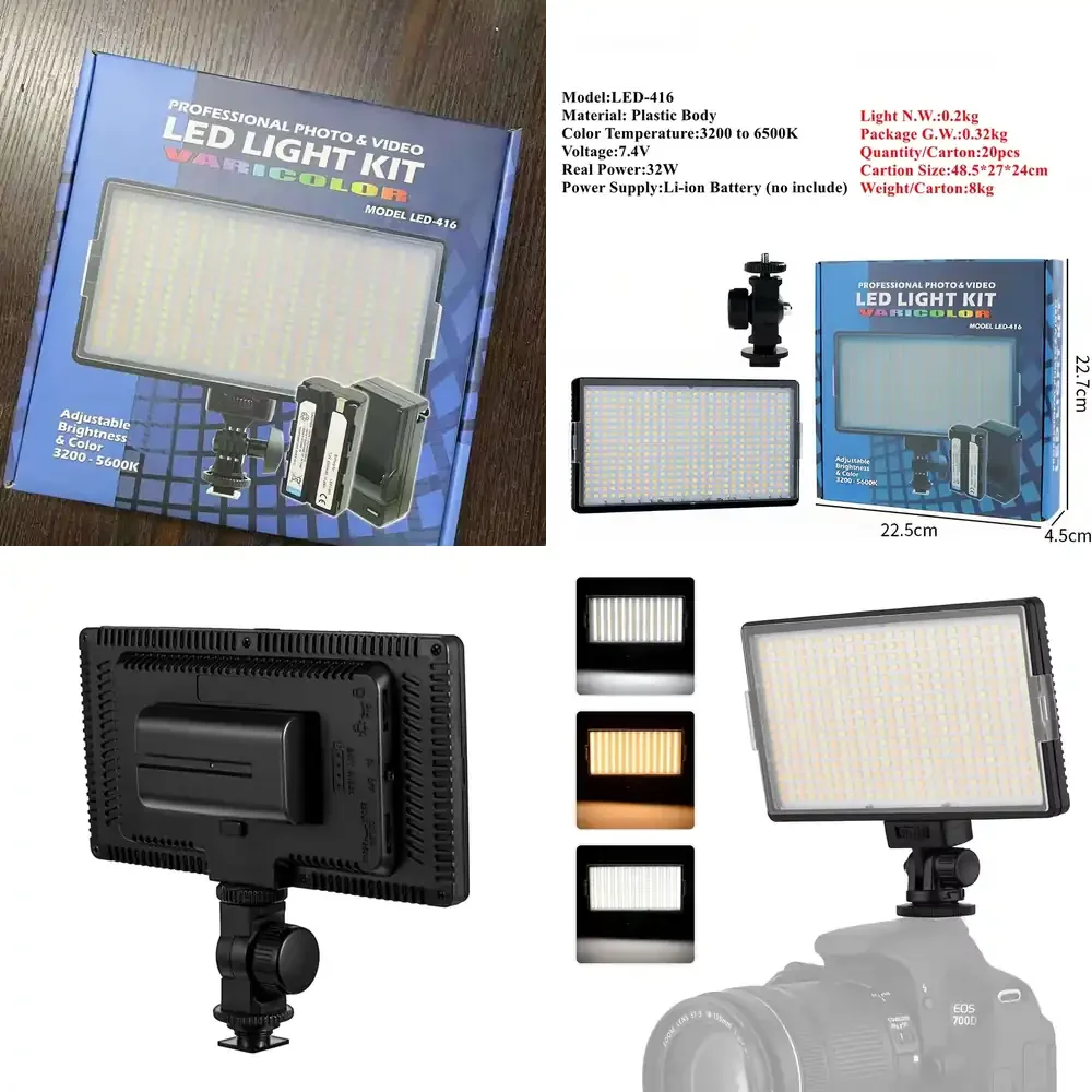 Innovative LED Ring Light for Video Photography and Live Streaming
