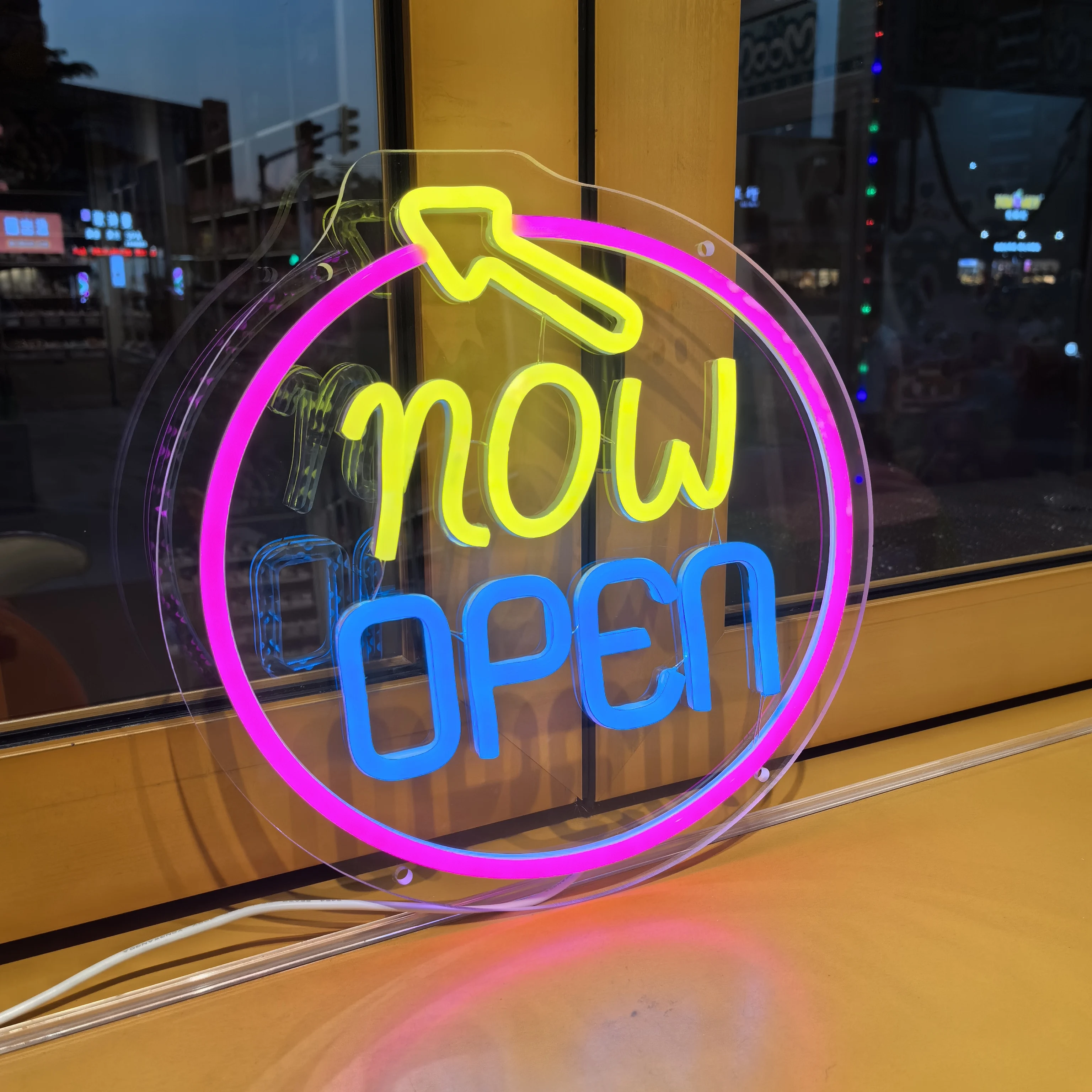 Neon Open Sign for Business, LED Open Neon Sign, Led Light up Sign for Store, Restaurants Offices Retail Shop Window Storefronts