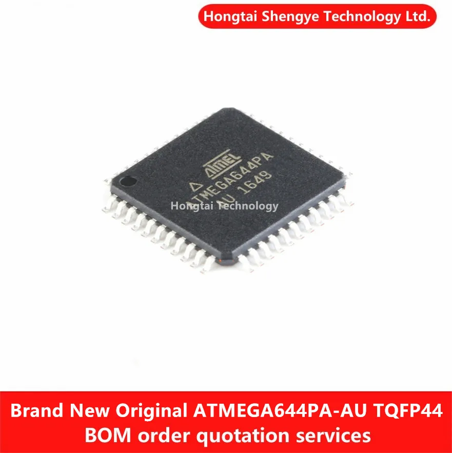 New original ATMEGA644PA-AU TQFP-44 8-bit microcontroller AVR ATMEGA644PA