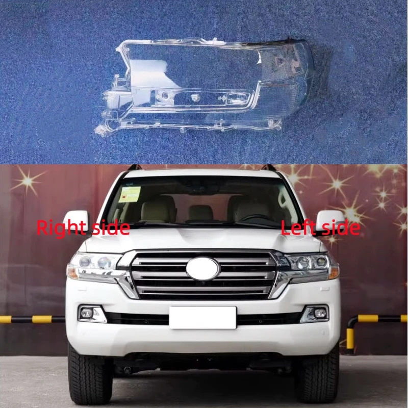 

Для Toyota Land Cruiser 2016 2017 2018, корпус фар автомобиля, крышка фары, сменный абажур, линза фары, стекло